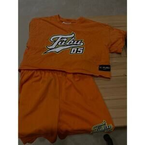 Orange workout/lounge set FUBU